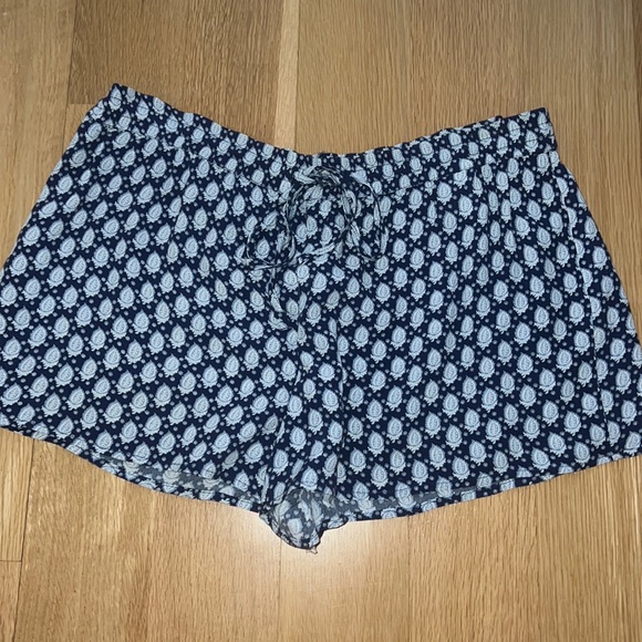 JOIE blue multi colored shorts - size medium - Picture 1 of 3